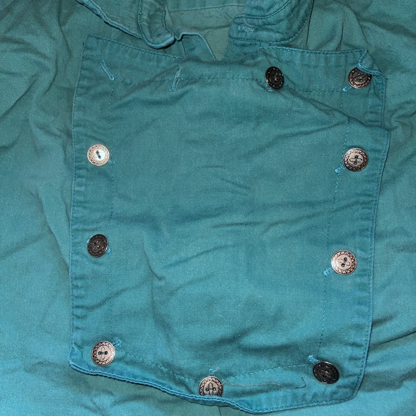 Vintage Laredo Clothiers Gunfighter Cowboy Western Shirt Large Made In USA 