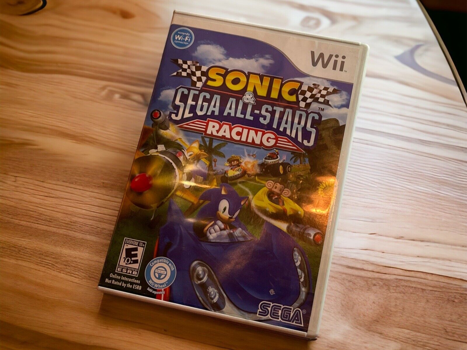 Sonic & Sega All-Stars Racing (Nintendo Wii, 2010) CIB