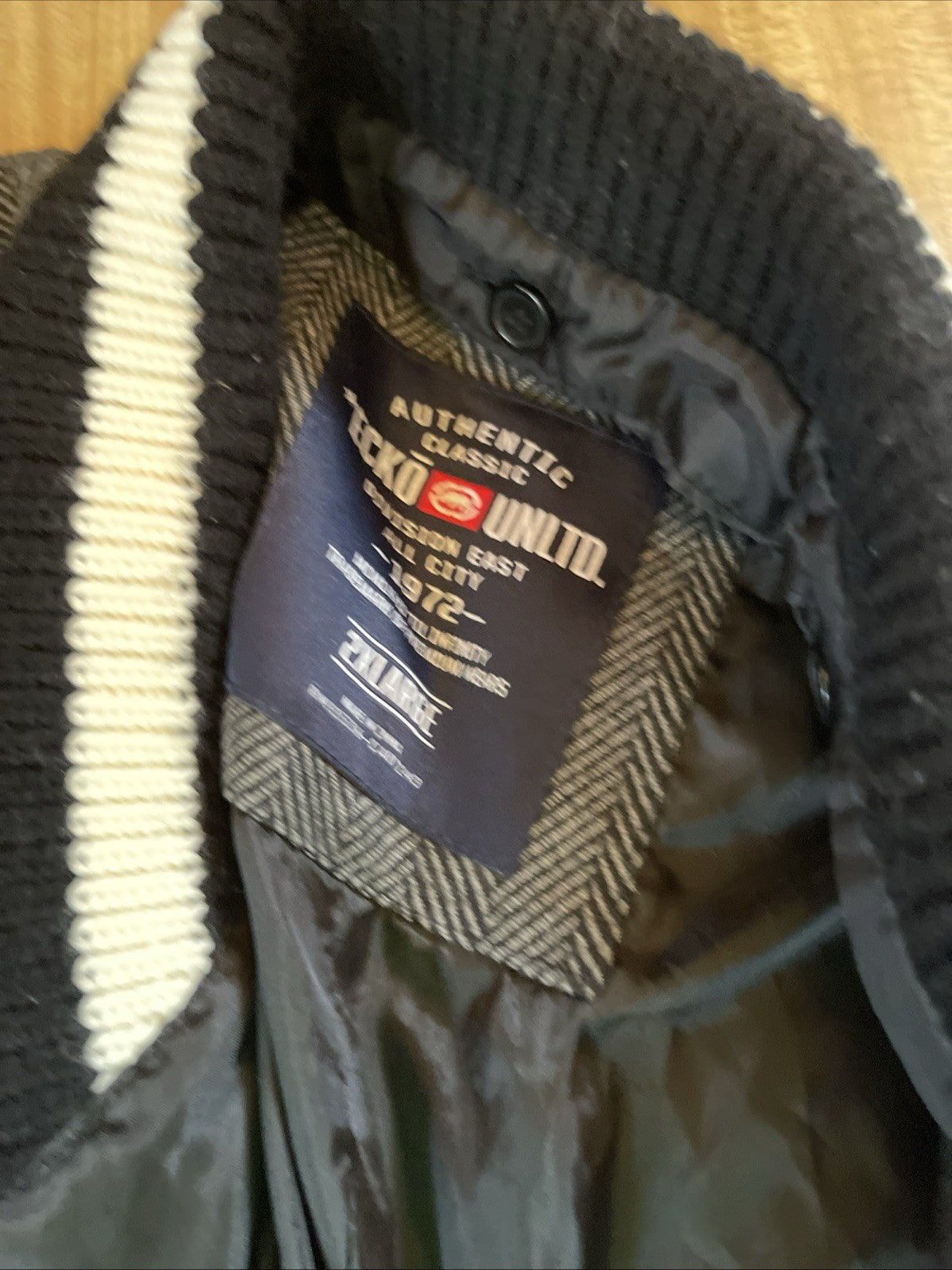 Ecko Unltd Overcoat 2XL Hiphop Streetwear Y2K