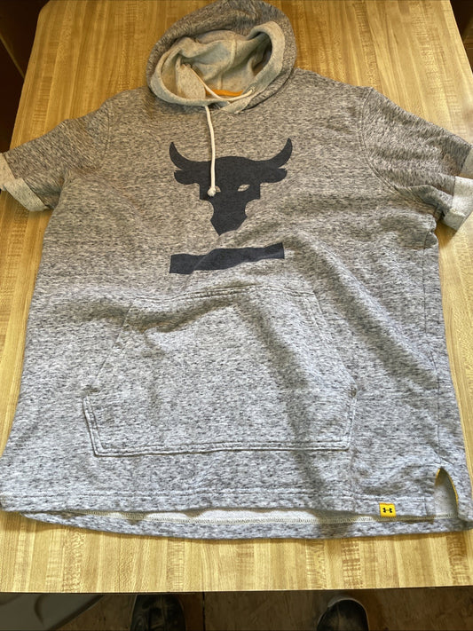 UA Project Rock Hoodie Large 