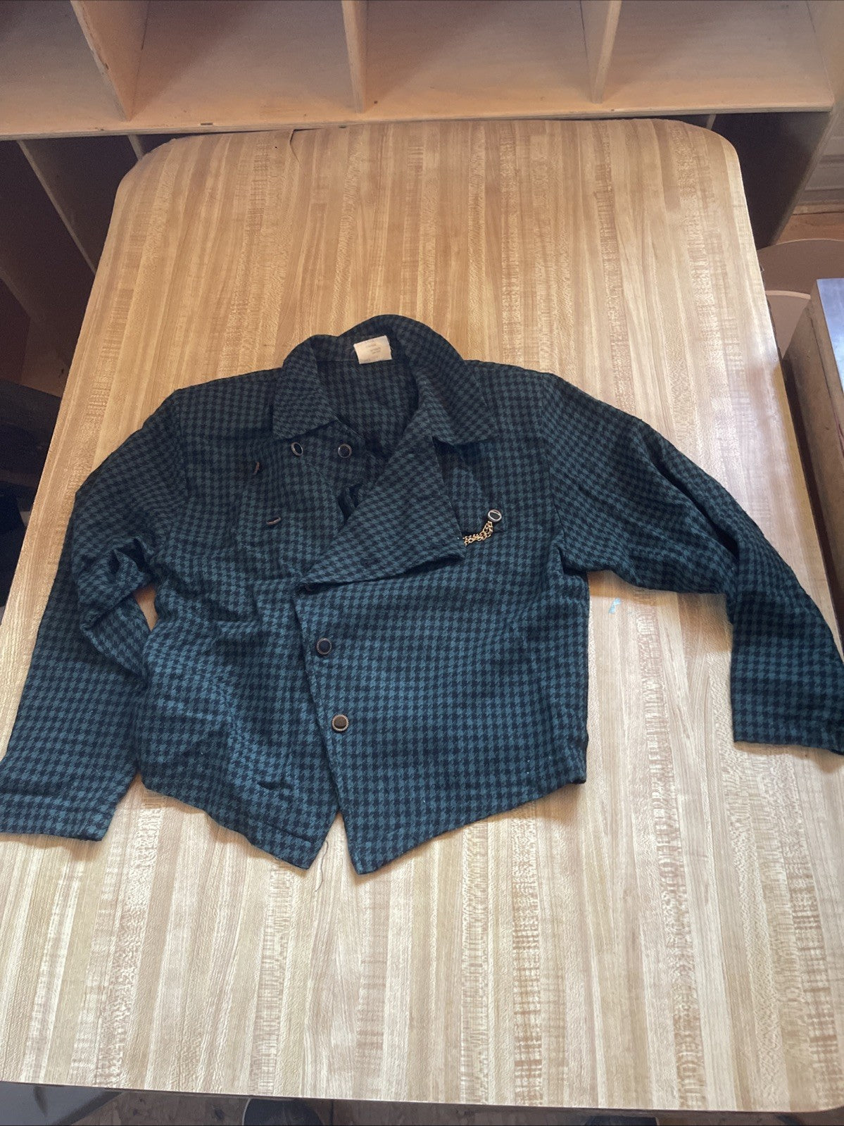 Vintage Made In USA Kelly Fashion Blazer XS