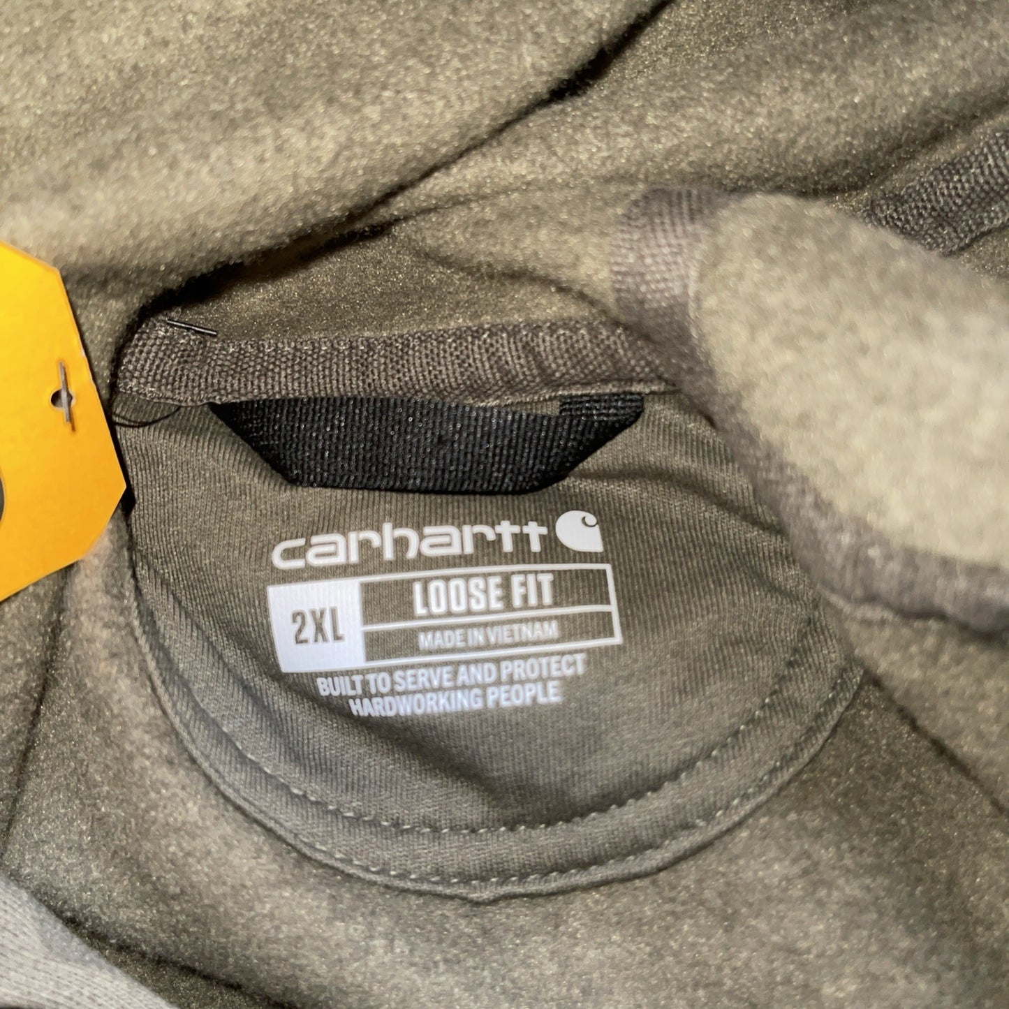 Carhartt X Quikrete Hoodie Loose Fit 2XL NWT Serve And Protect