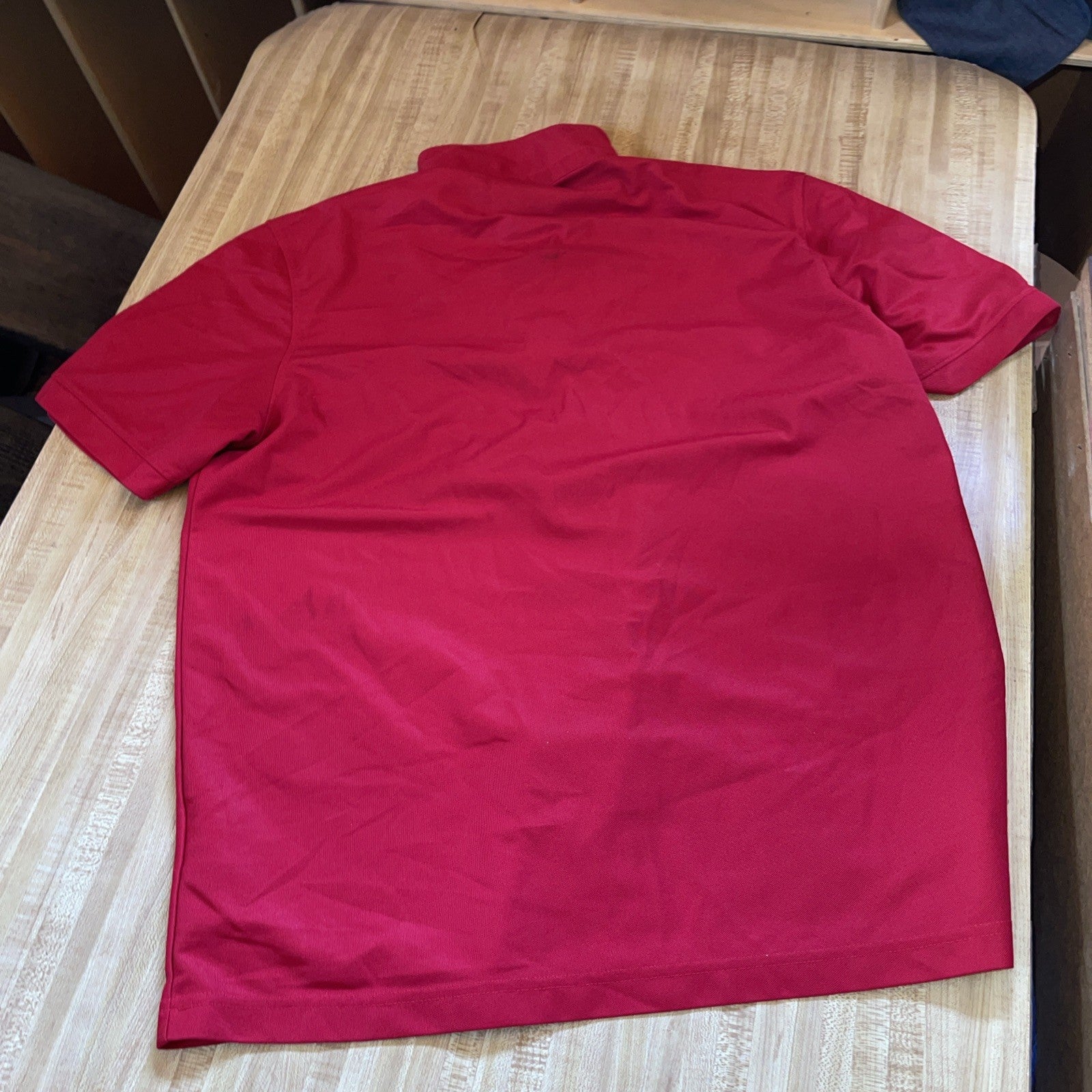 Chic Fil A Polo XL Shirt Red Uniform Employee Team Style Recycled