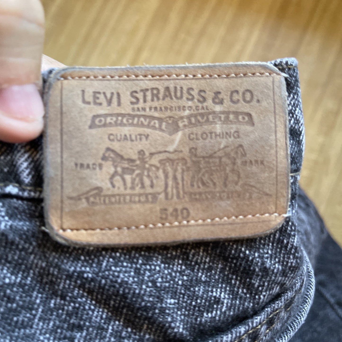 Vintage Levi’s 540 Jeans 42/26 Made In USA Hemmed