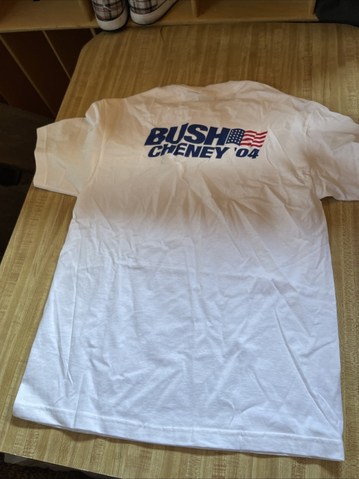 Vintage Bush Cheney Campaign T Shirt Large 