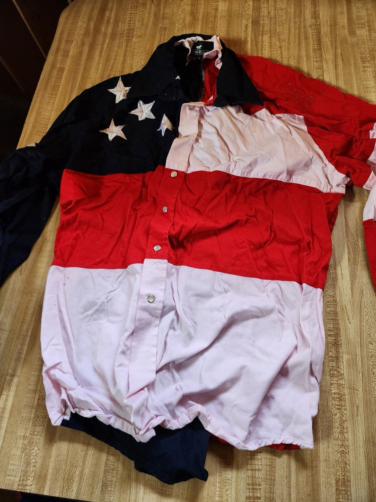 Western Express Button Up 3XL 