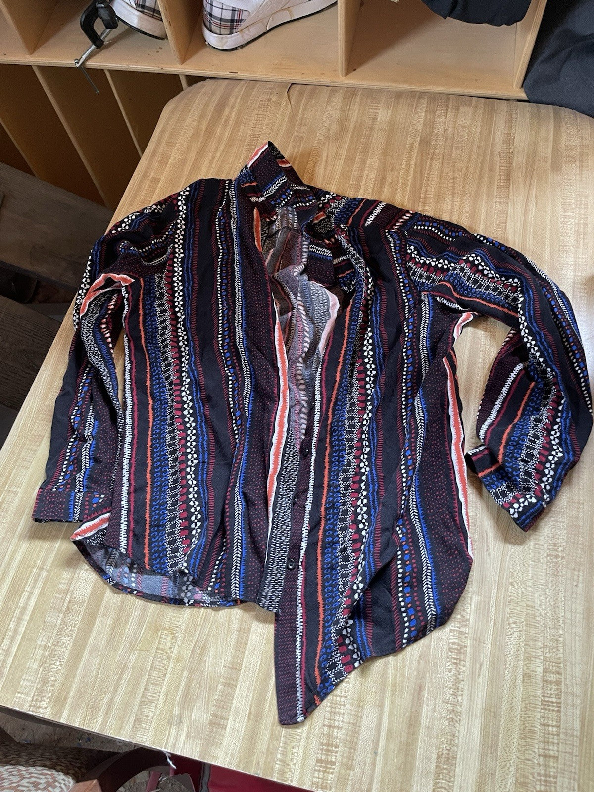 Vintage Big Dart Button Up 