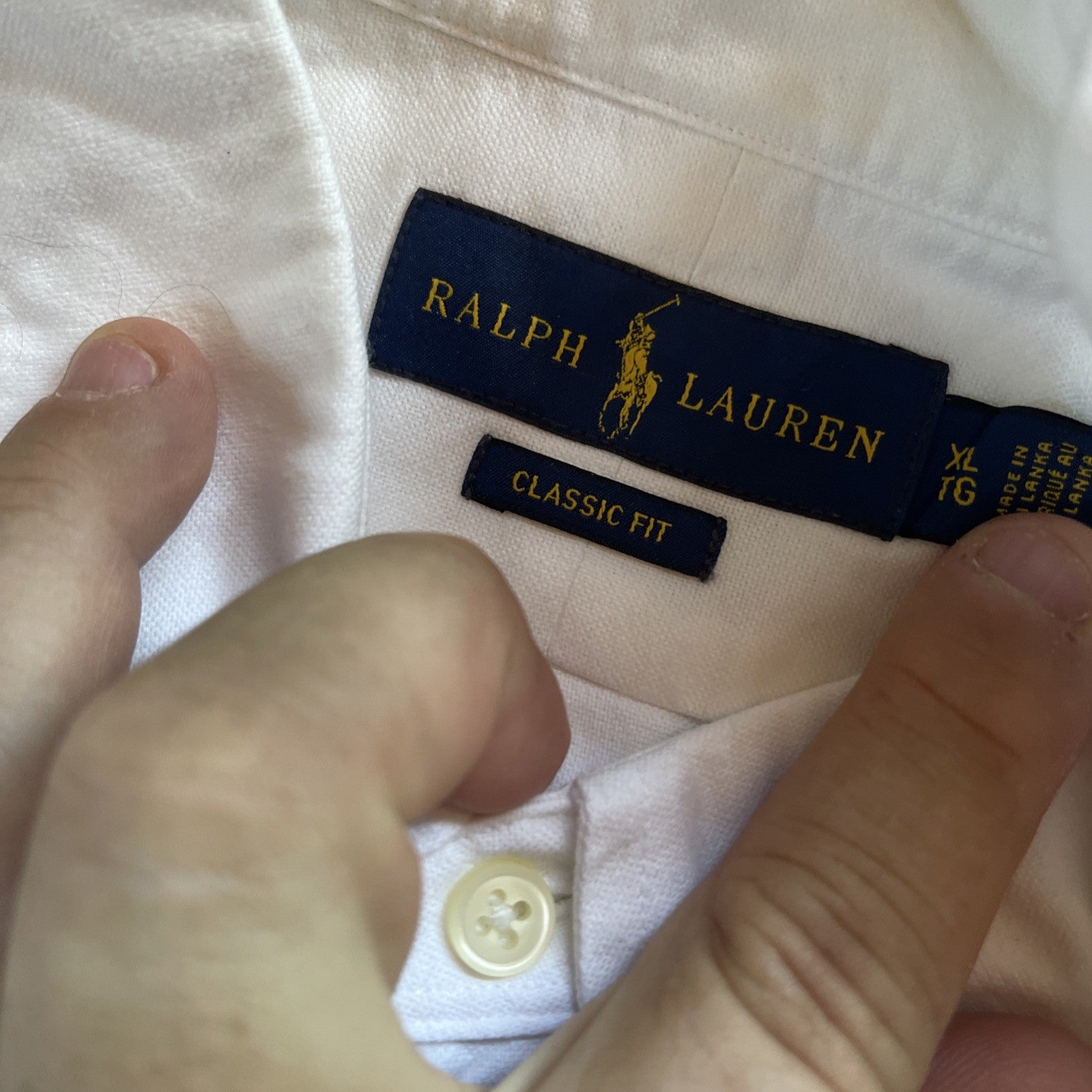 Ralph Lauren Pony AOP Button Down XL