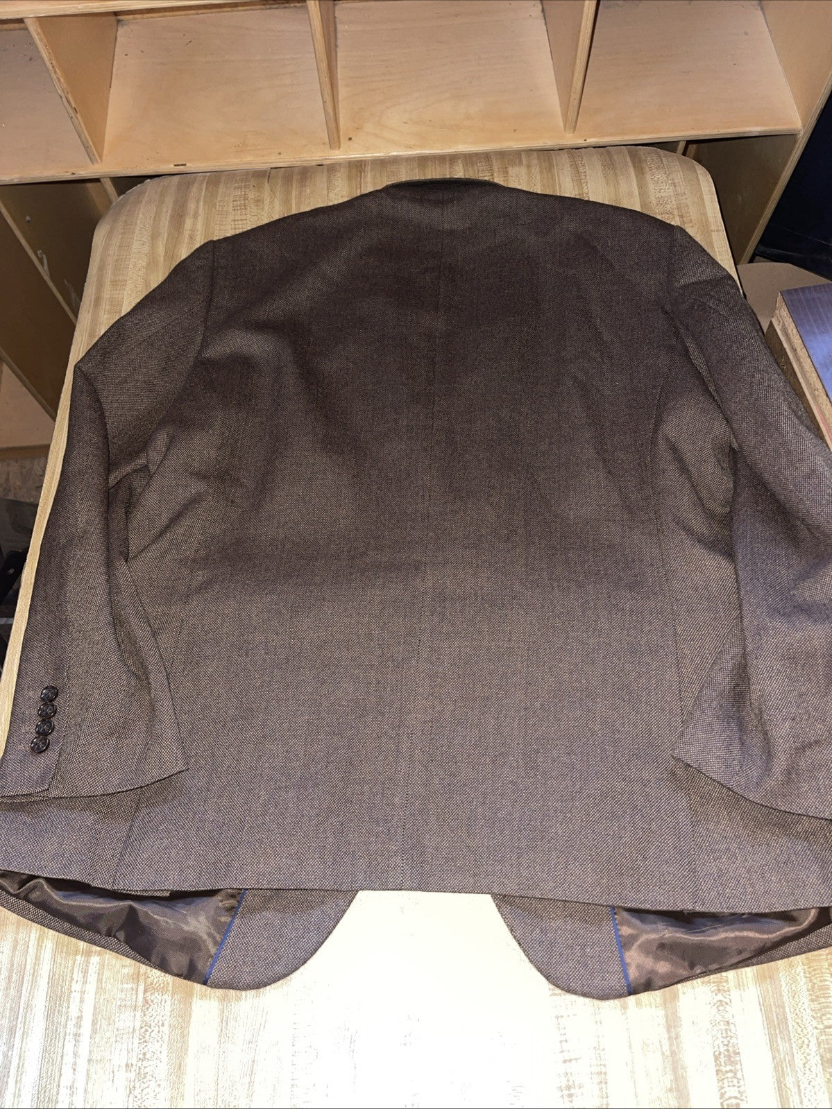 stafford merino wool sport coat 50R