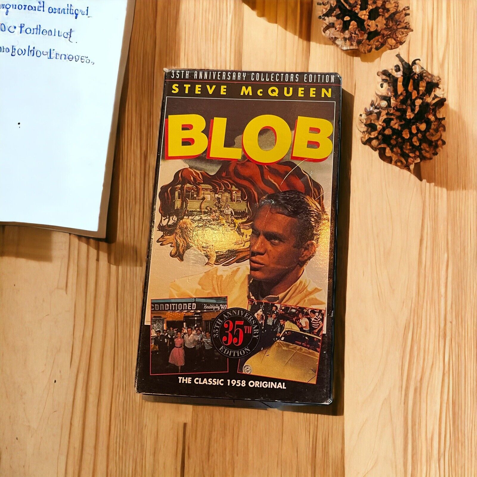 The Blob VHS 1958 Remake GoodTimes Home Video 35th Anniversary - Classic Horror