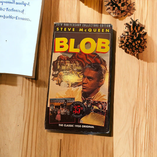 The Blob VHS 1958 Remake GoodTimes Home Video 35th Anniversary - Classic Horror