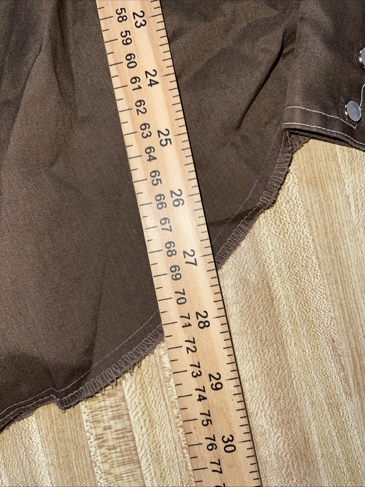 vintage pearl snap western shirt