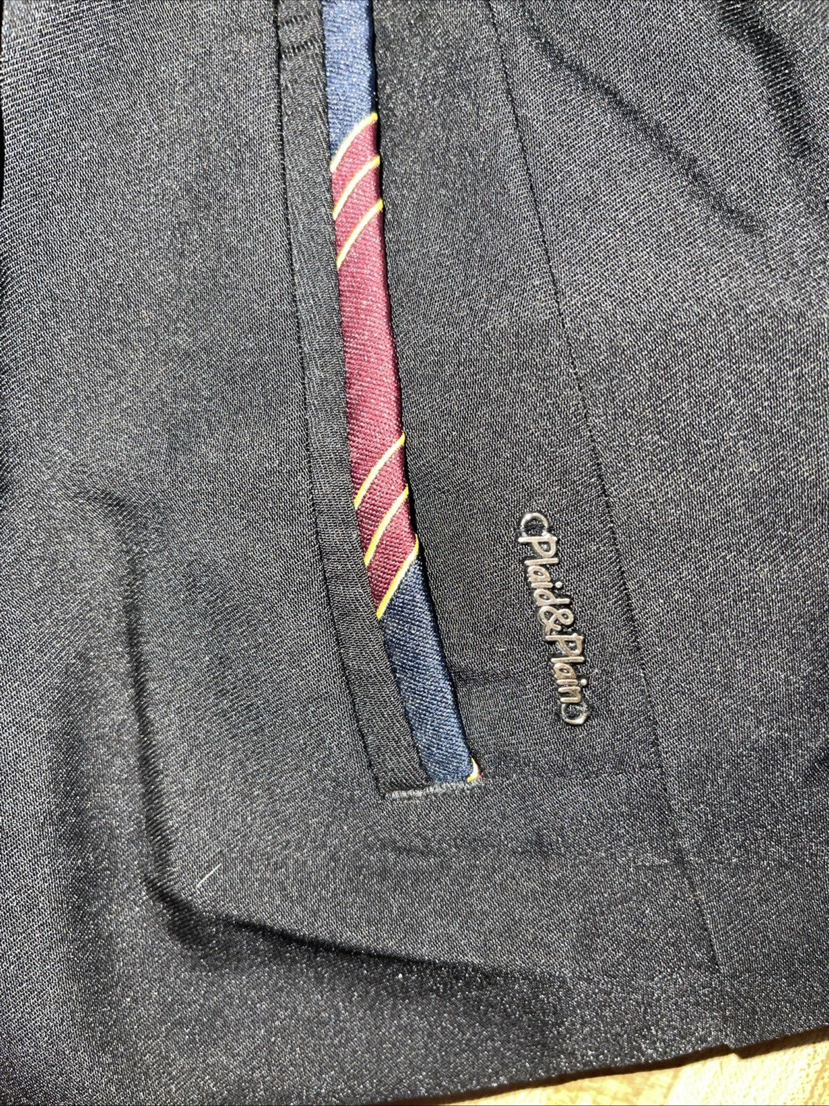 Plaid & Plain Dress Pants 40/32