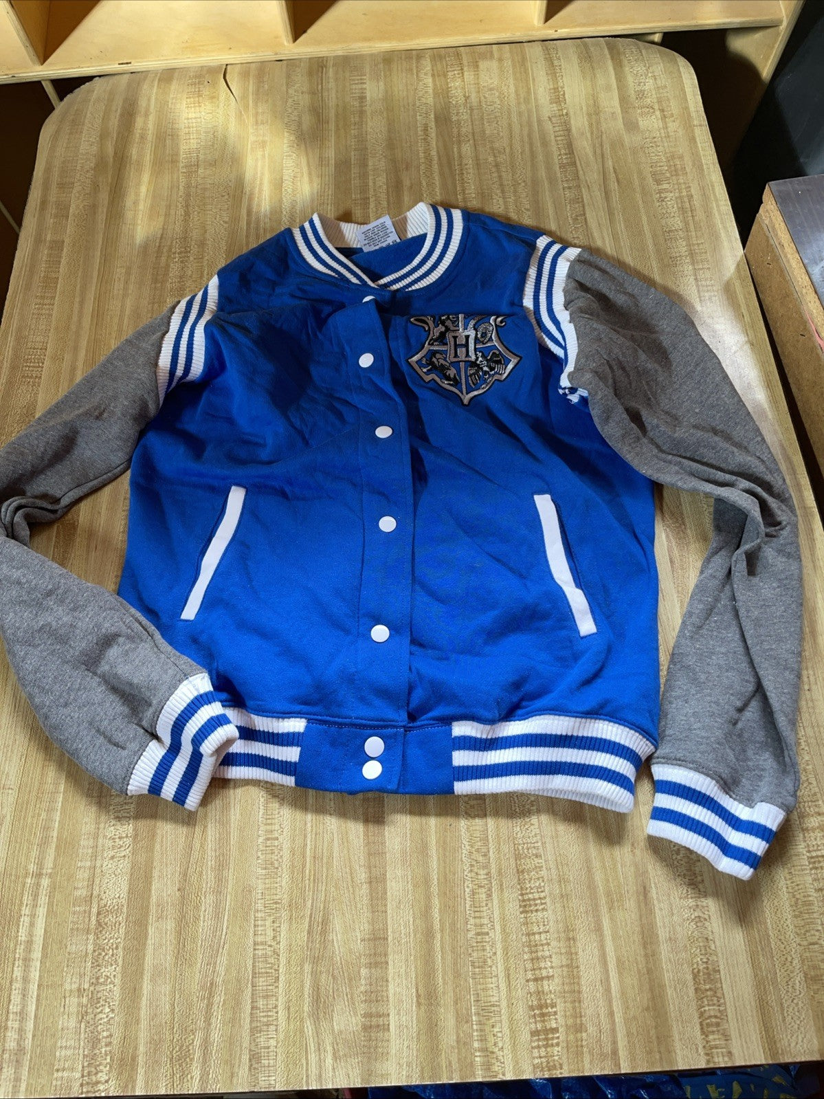 Harry Potter Varsity Jacket Style Sweater Large 