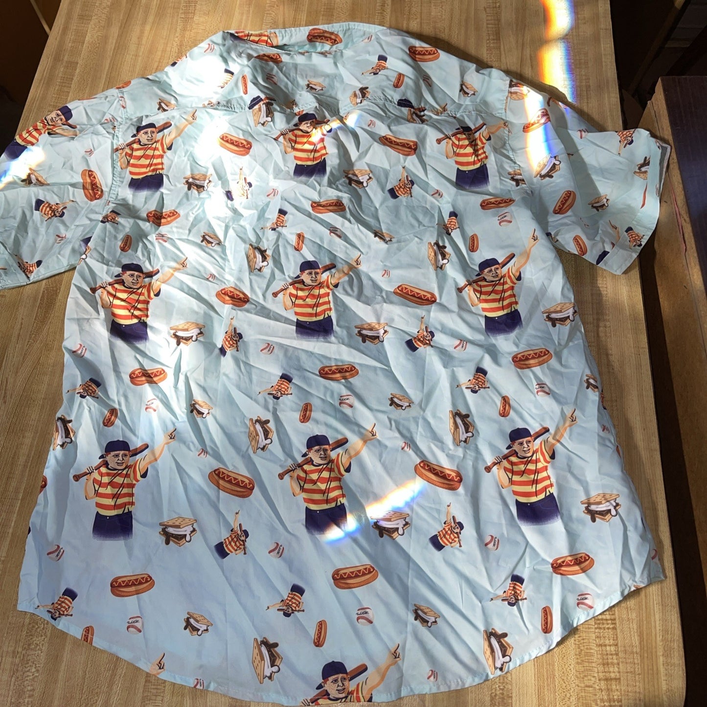 RSVLTS X The Sandlot Button Up XL NWT Dare Mighty Things