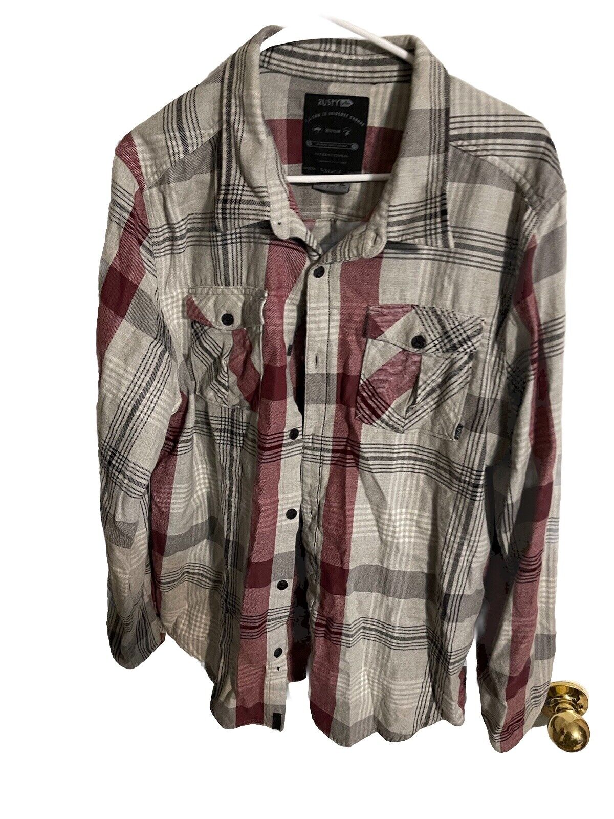 Rusty Button Up XL