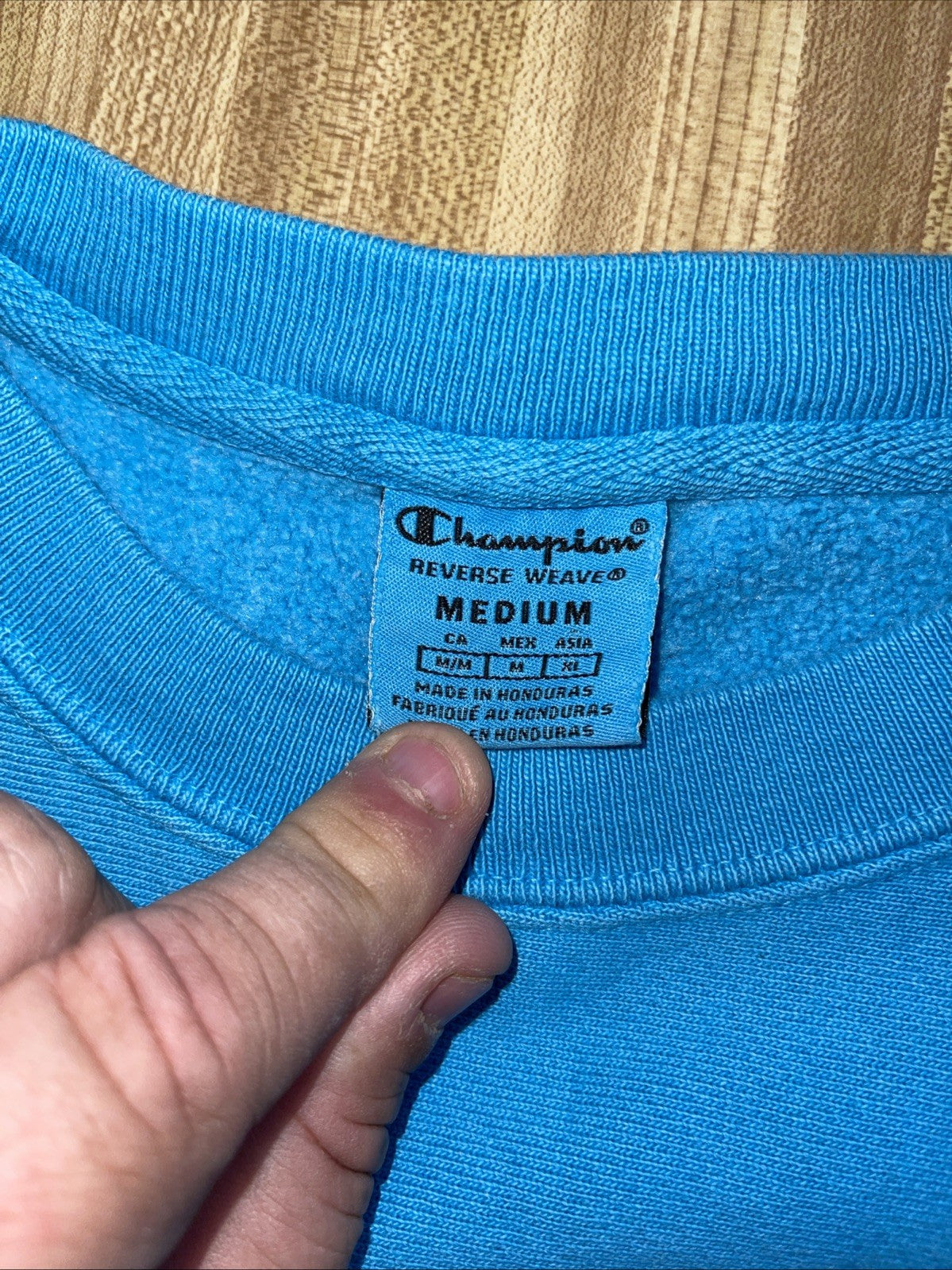 champion reverse weave sweatshirt medium