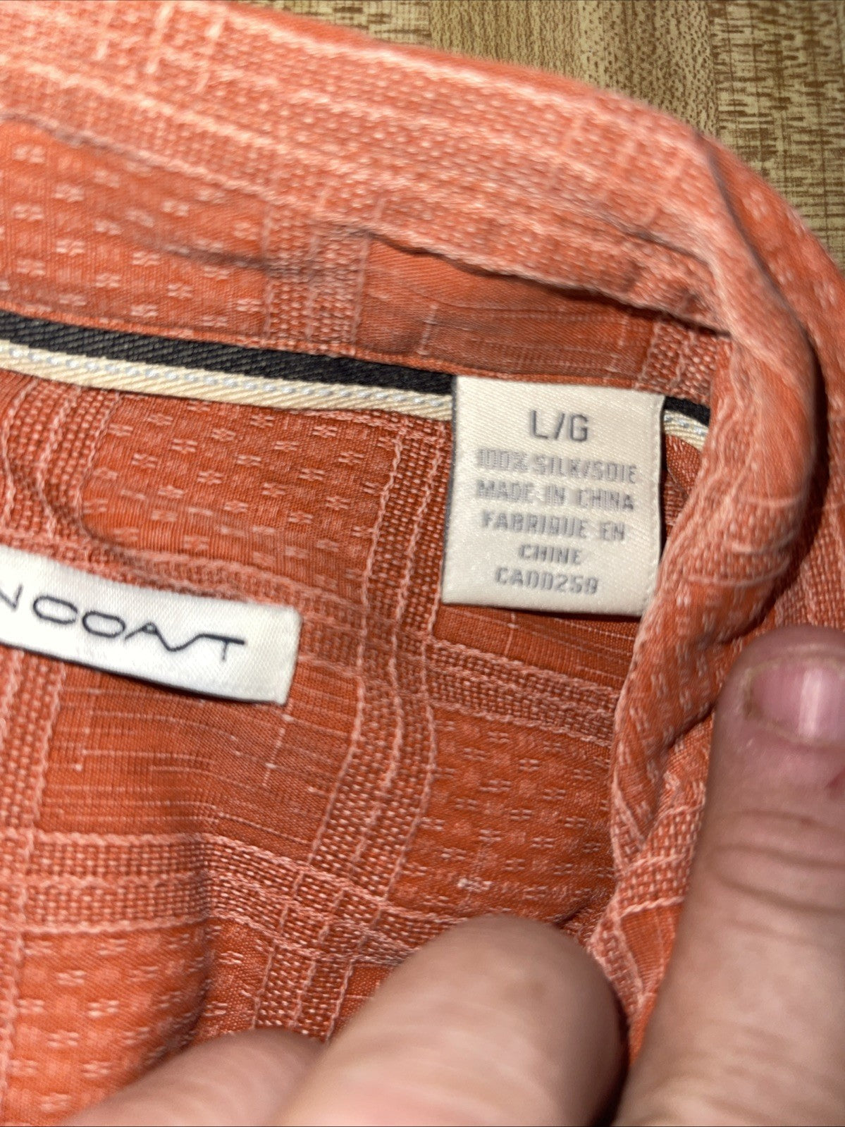 Axis Silk Shirt Large 