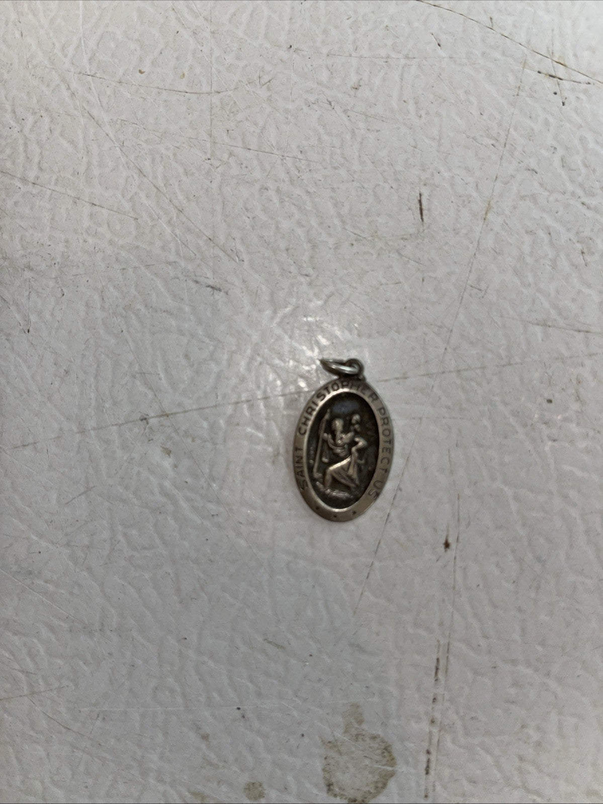 Sterling Silver Religious Pendant 