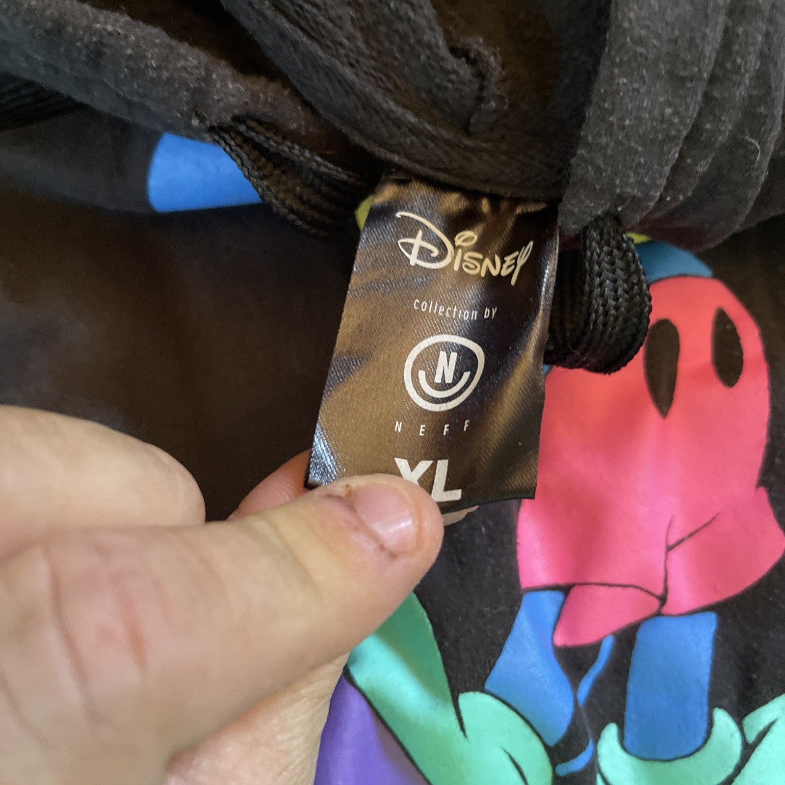 Disney X Neff Mickey Mouse Hoodie XL