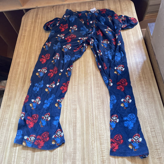 Super Mario Pajama Pants Medium