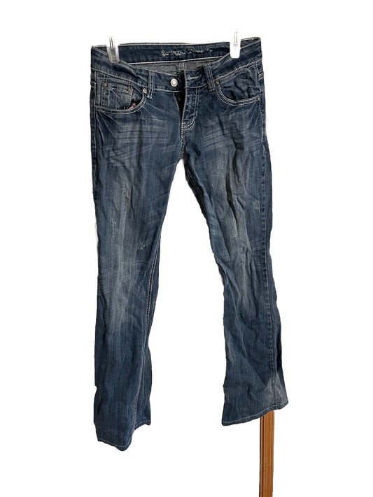 Cowgirl Tuff Hippie Jeans 27