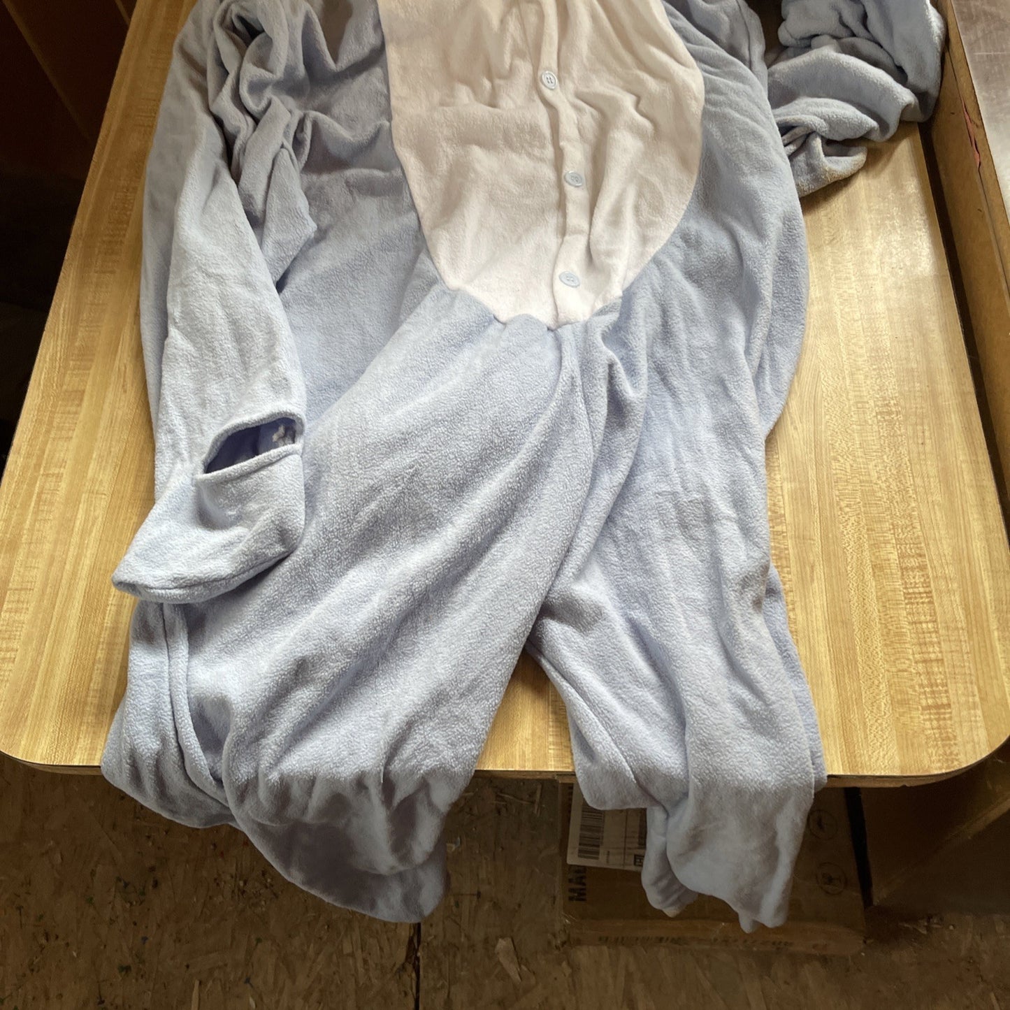Shark Hoodie Pajamas XL