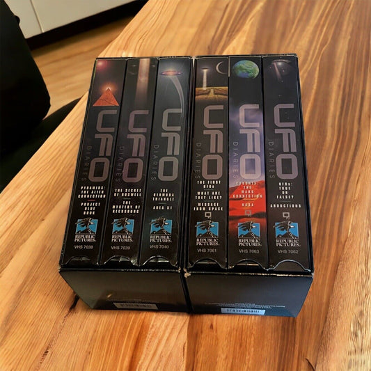 UFO Diaries - Gift Pack (VHS, 1996, 6-Tape Set)