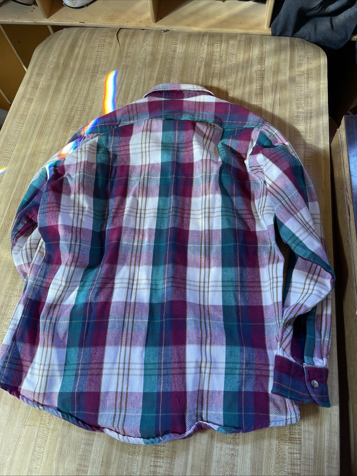 Vintage Private Property Flannel Medium 