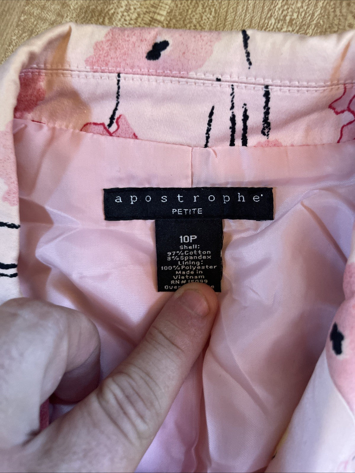 Apostrophe Blazer 10P