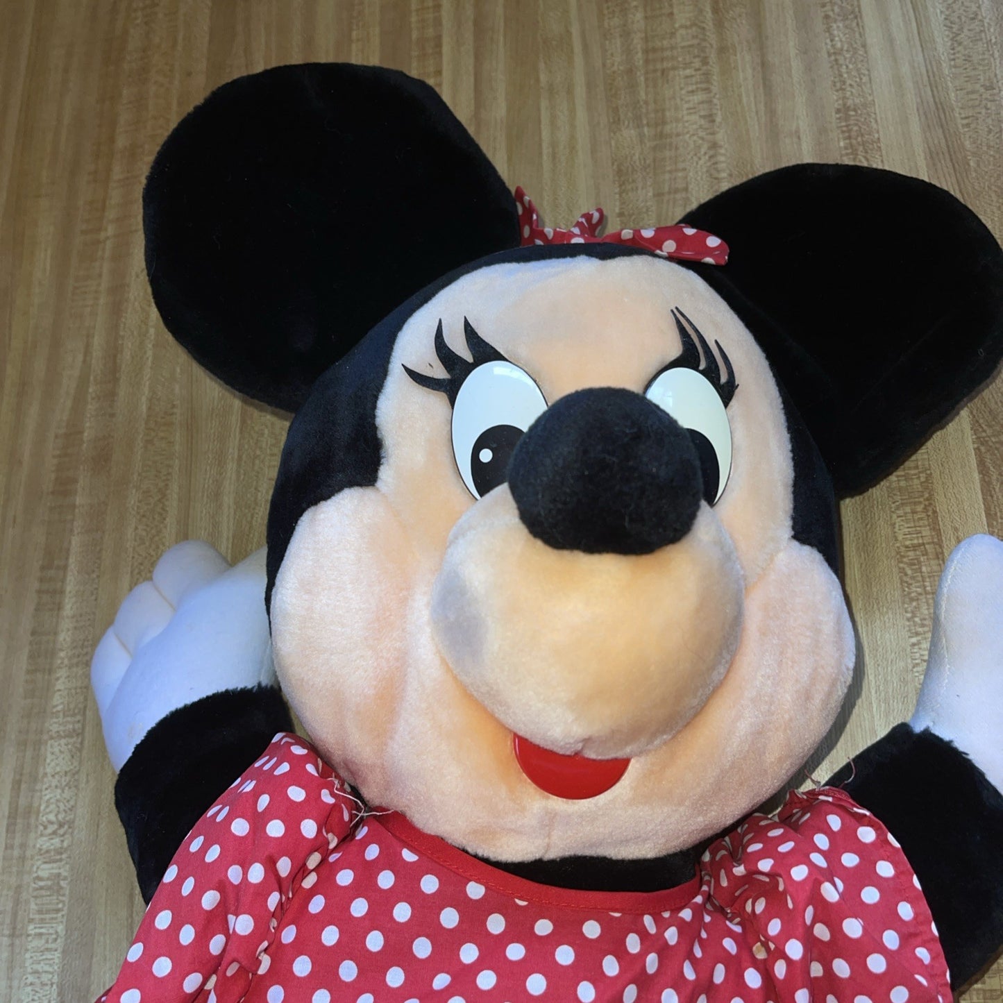 Giant Minnie Mouse Plush Over 30 Inches Tall 