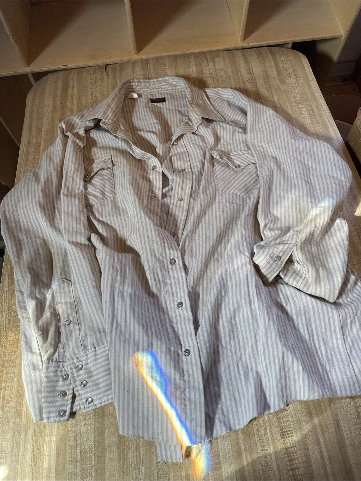 vintage tem tex western shirt Pearl Snap XL Made In USA