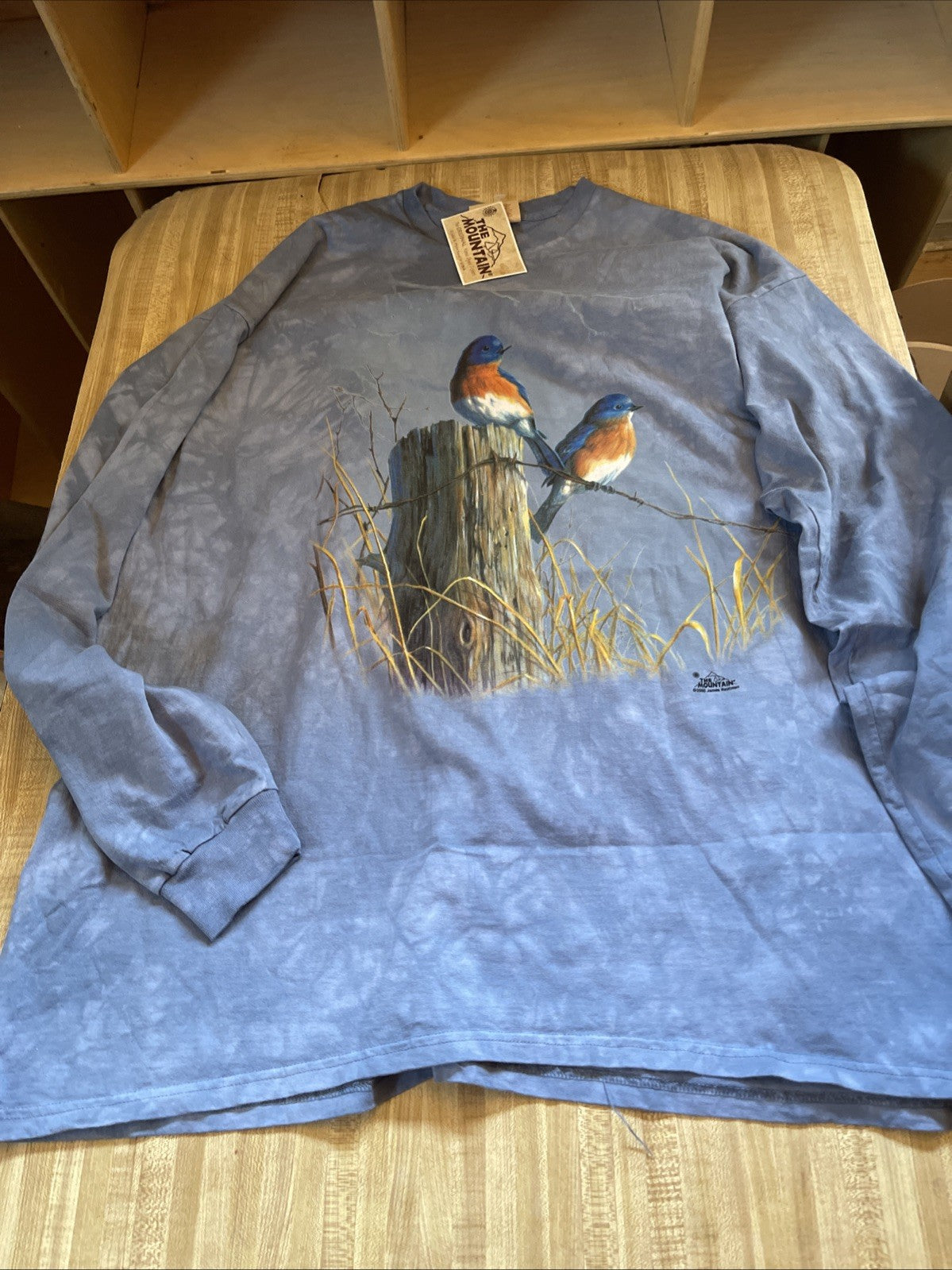 Deadstock Vintage The Mountain Long Sleeve T Shirt 3XL 