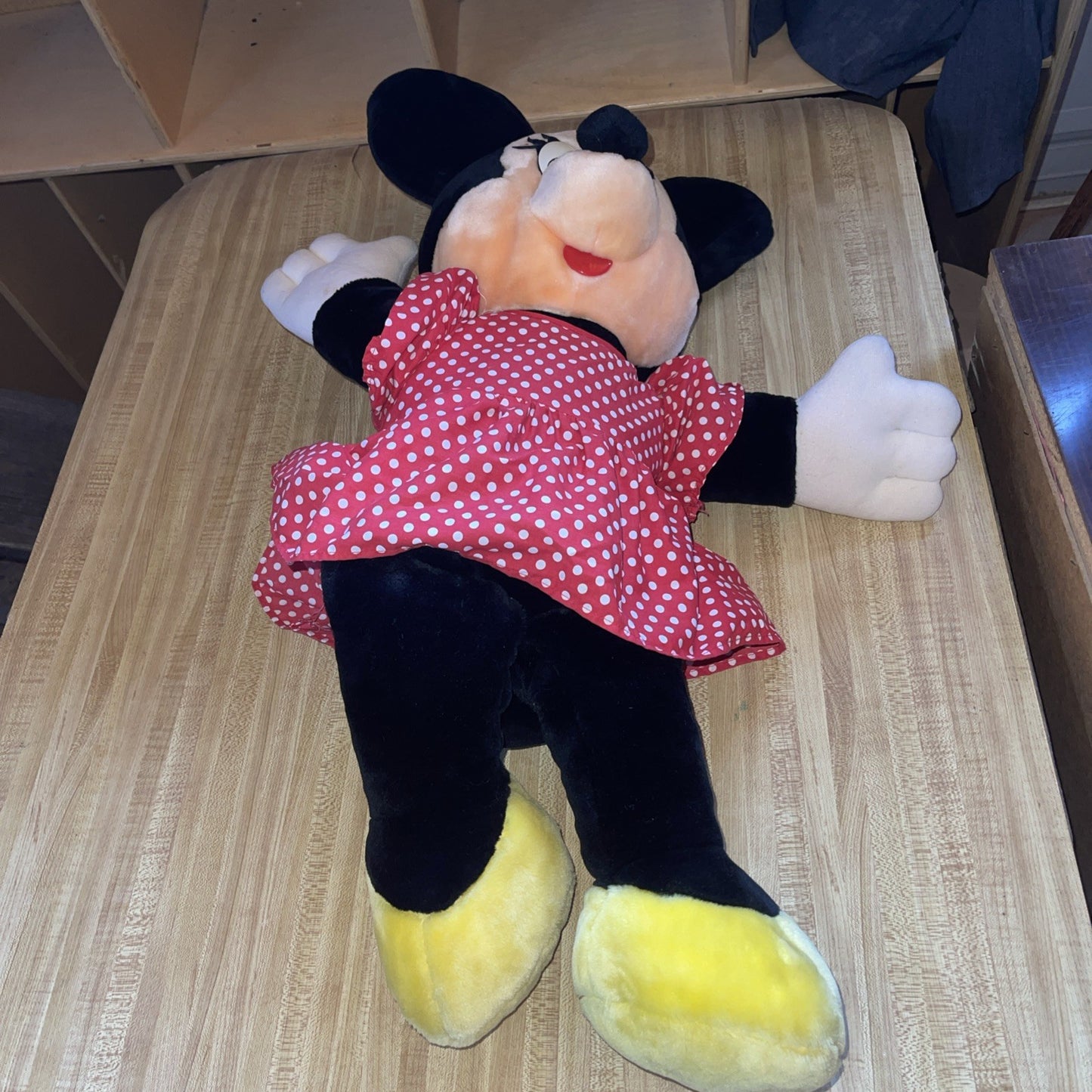 Giant Minnie Mouse Plush Over 30 Inches Tall 