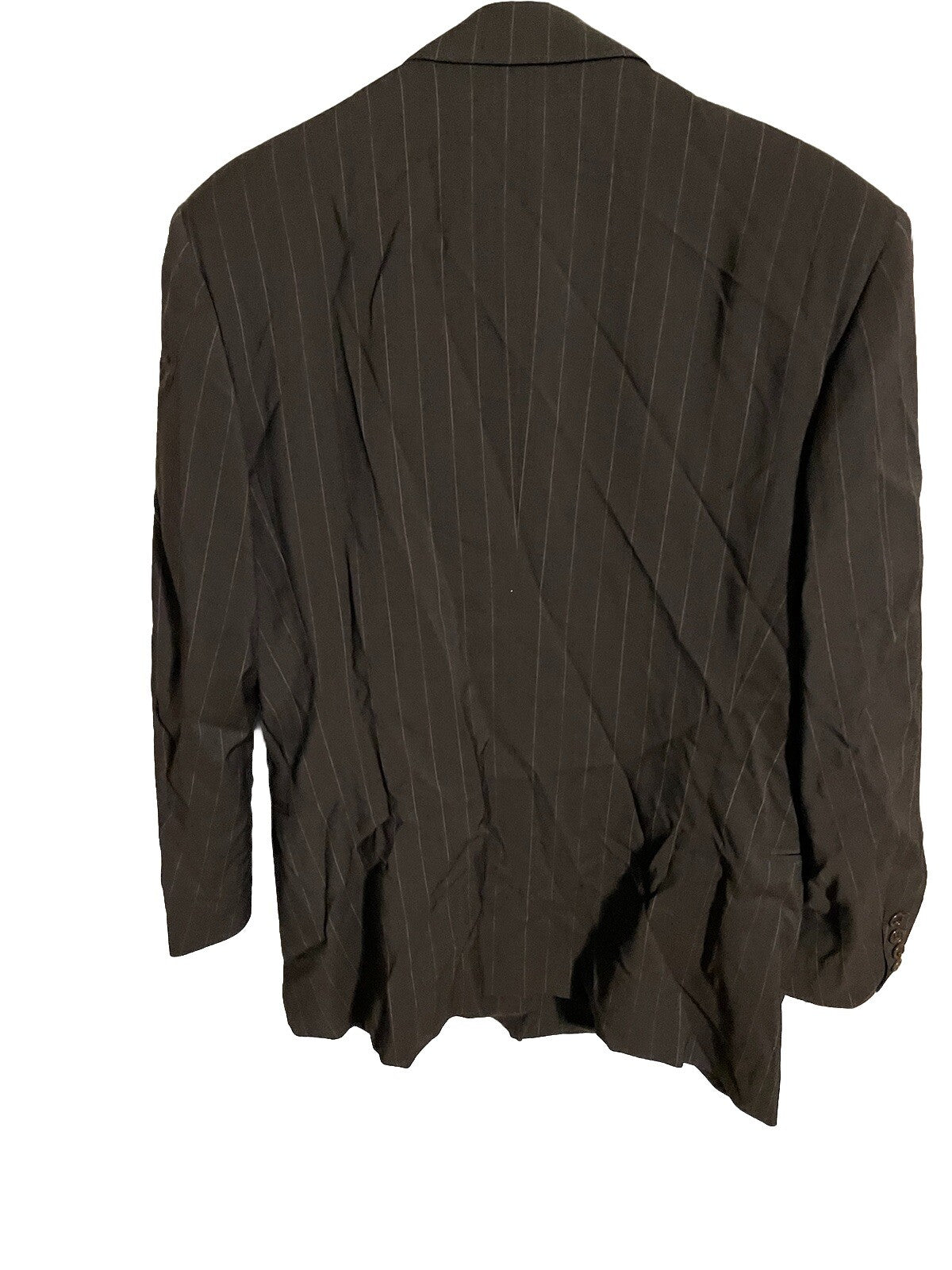 Canali Pinstriped Suit 48R Blazer Pants 30x30