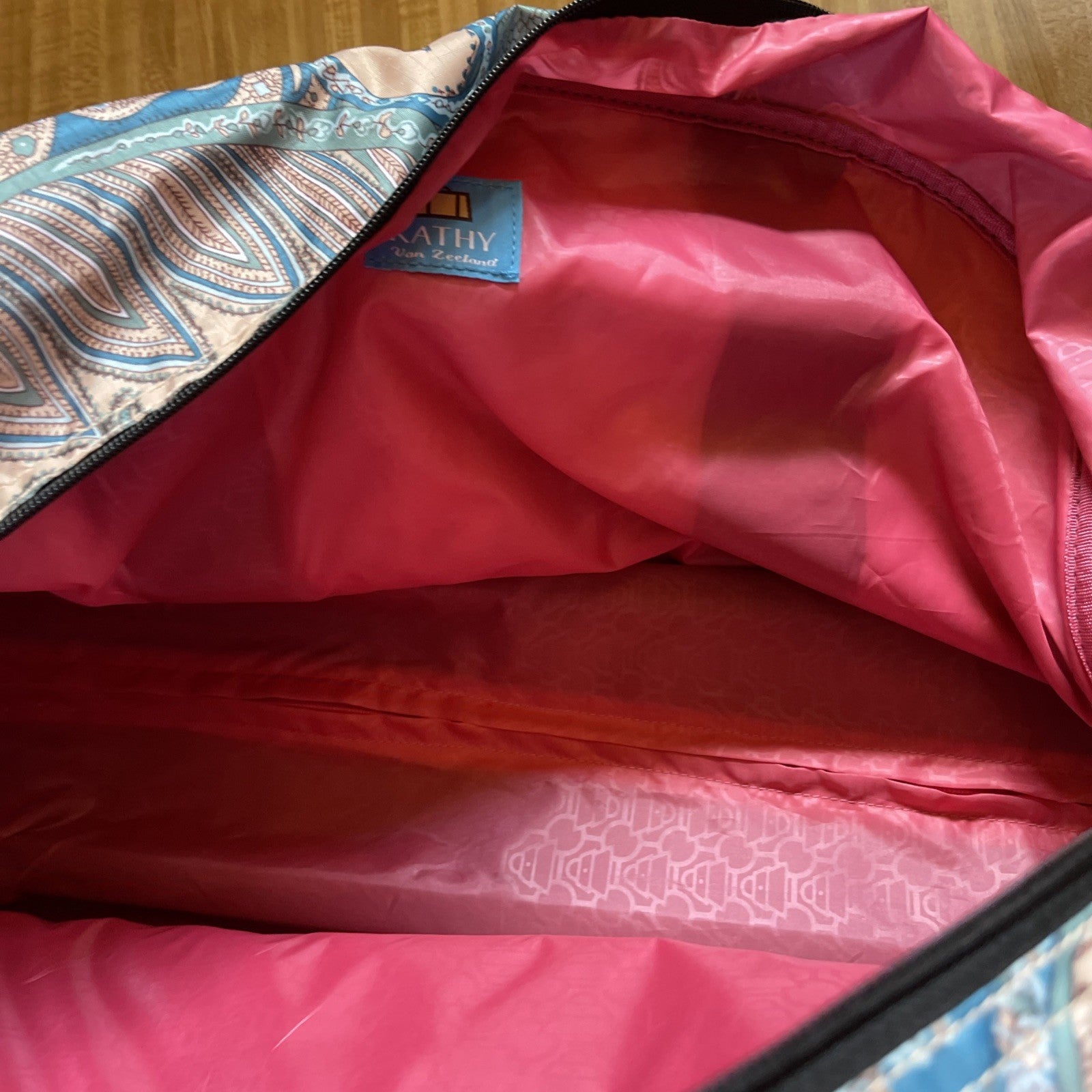 Kathy Van Zealand Rolling Duffle Bag 