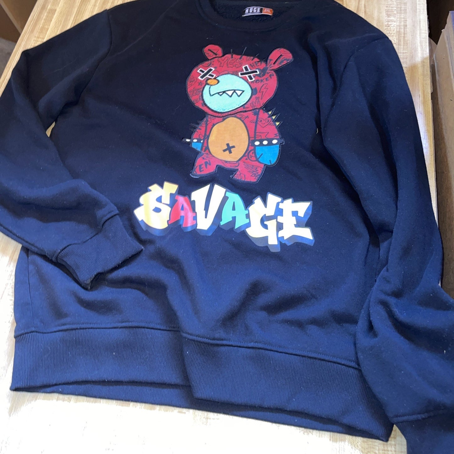 Huge Fashion Sweatshirt 2XL 