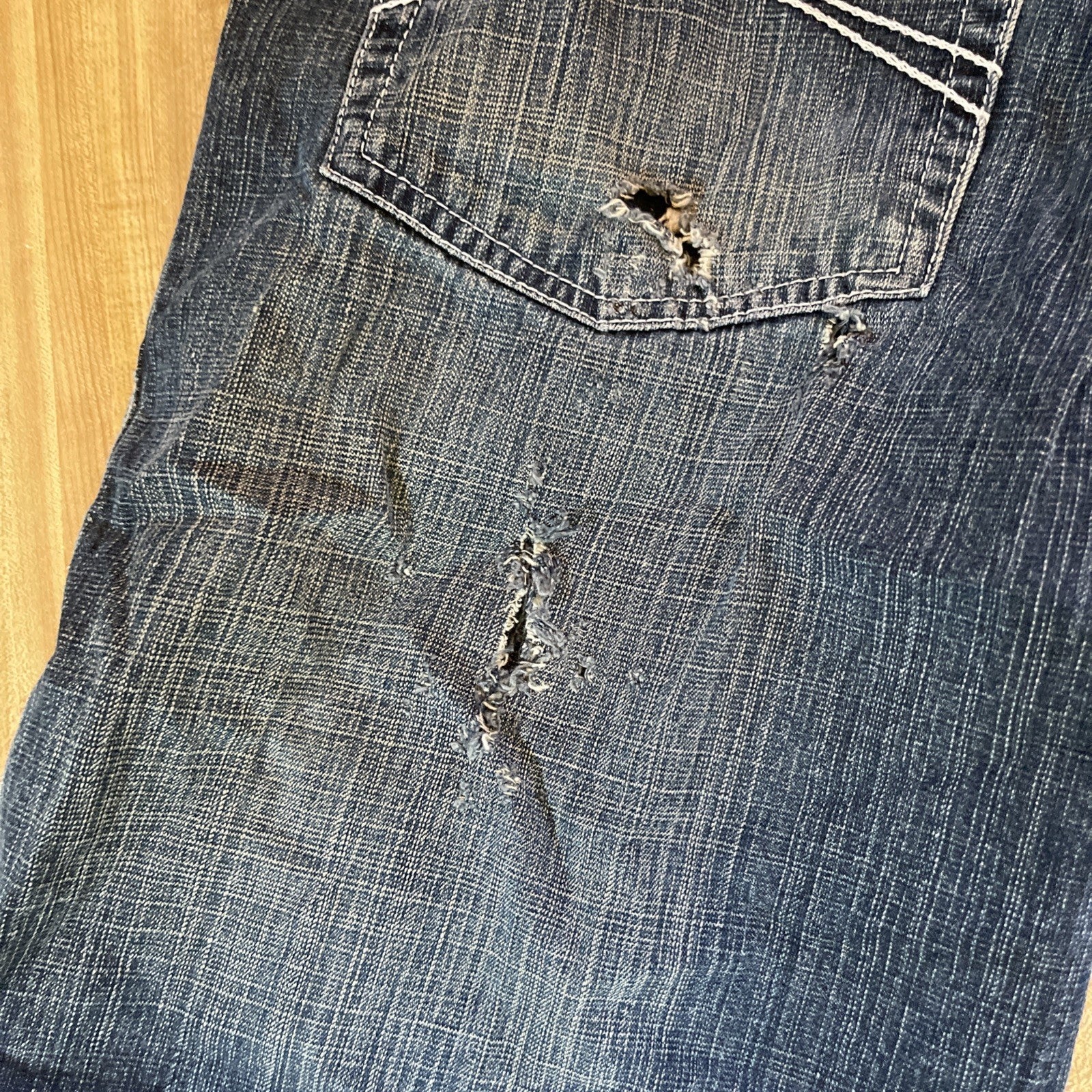 Stylo DNM Engineering Jorts 34 Distressed