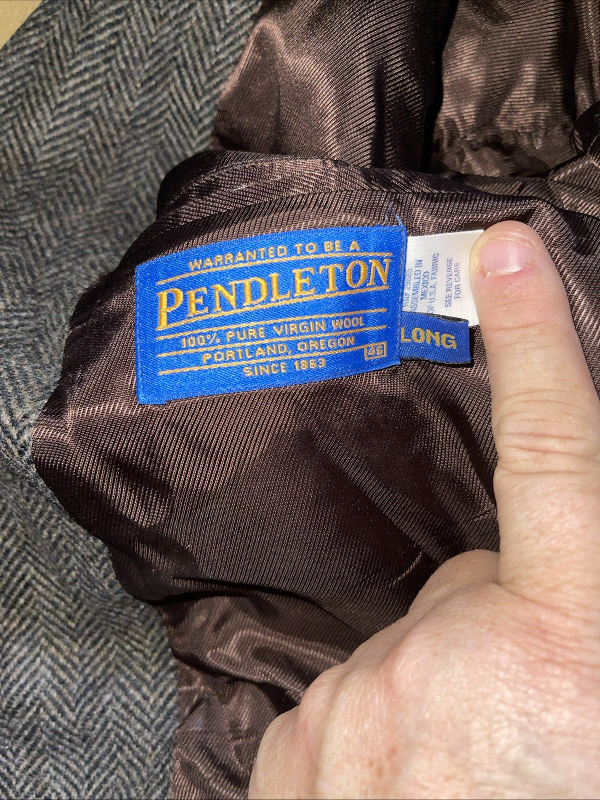 Vintage Pendleton Blazer 46L