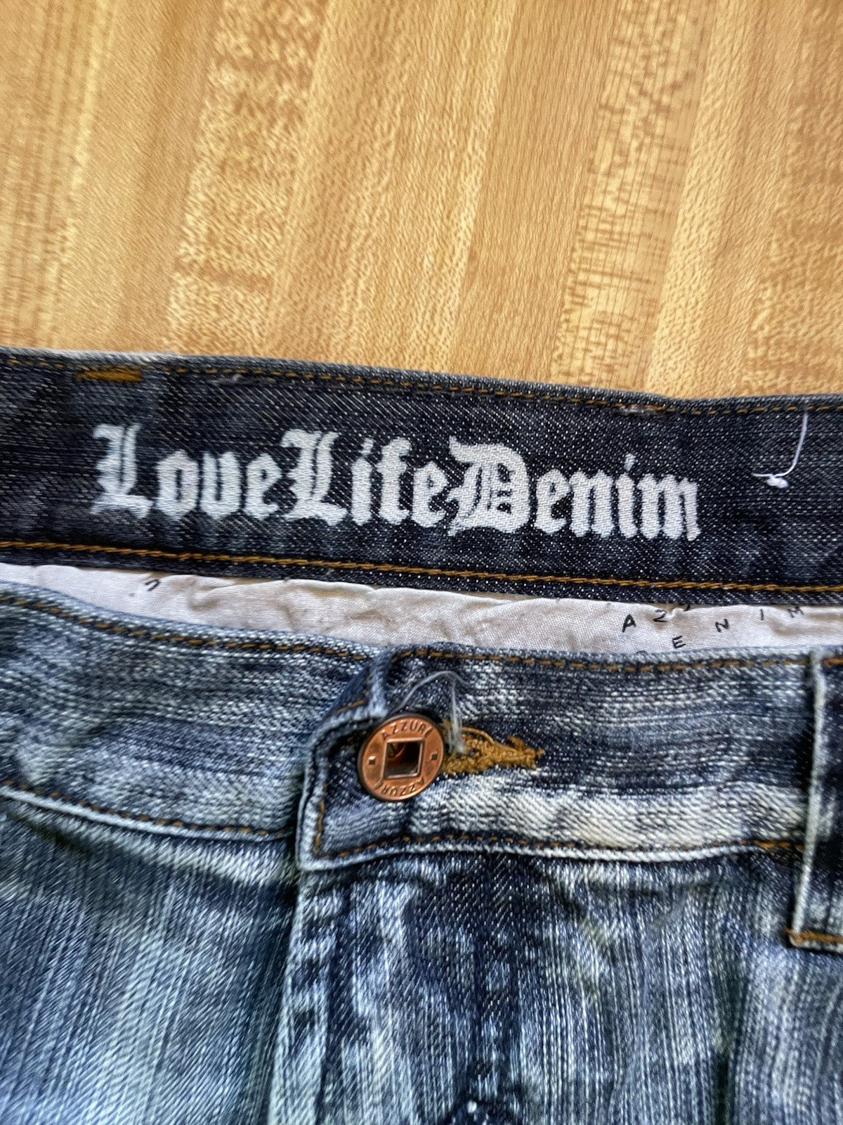 Azzure Jeans Baggy Wide Leg Hiphop Streetwear 