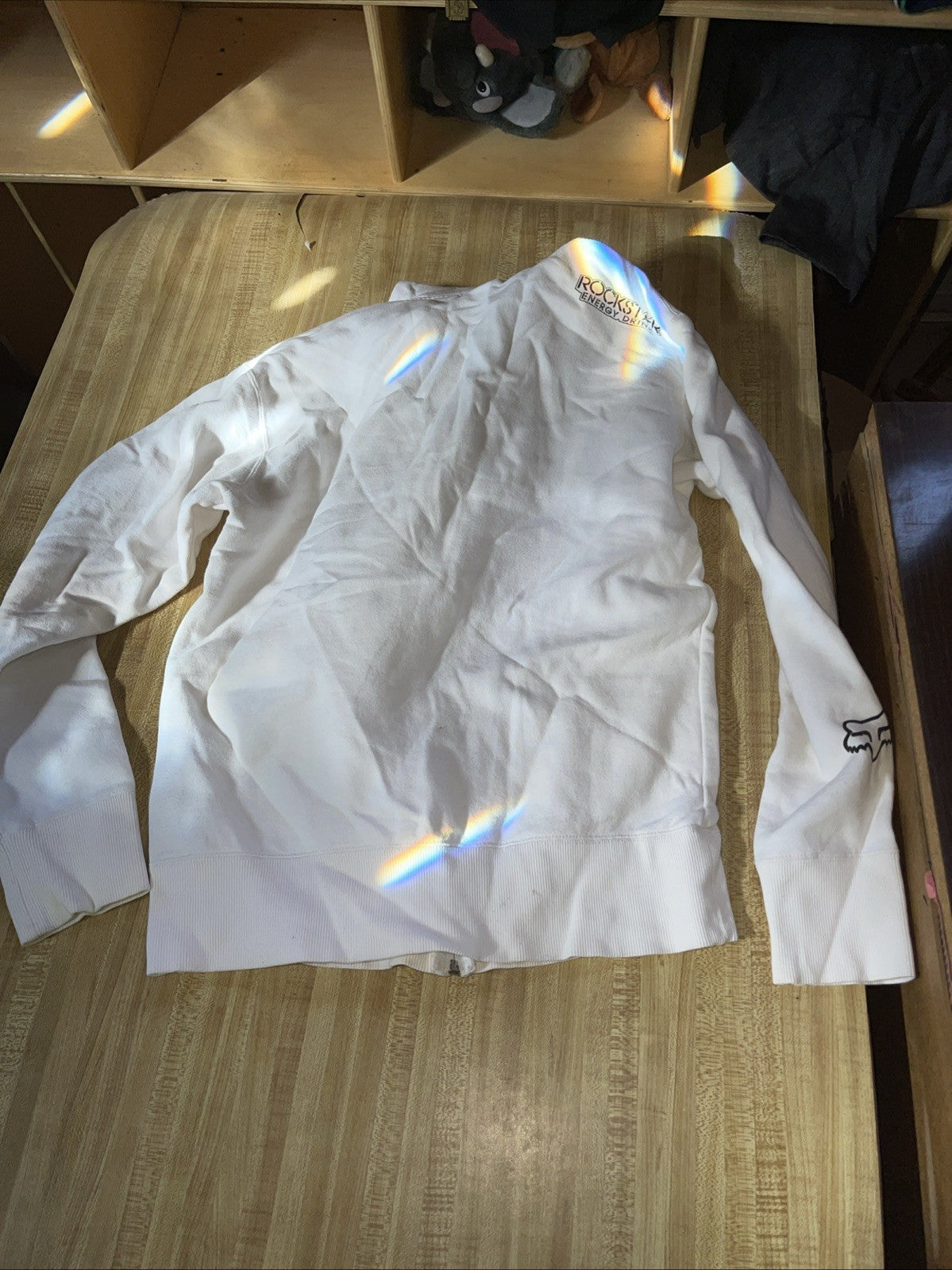 Fox Racing X Rockstar Energy Full Zip Hoodie Medium 
