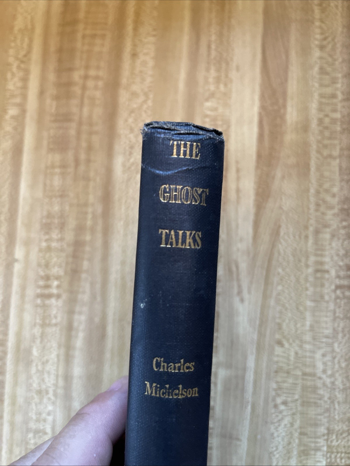 The Ghost Talks Hardcover 