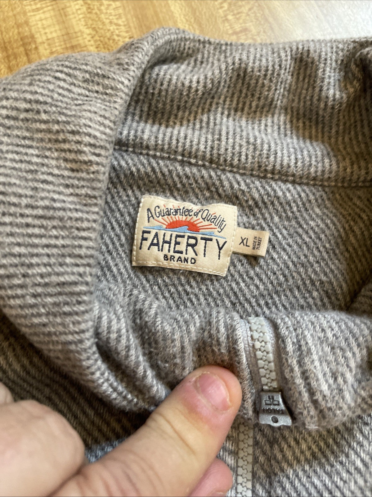 Faherty Legend Quarter Zip XL