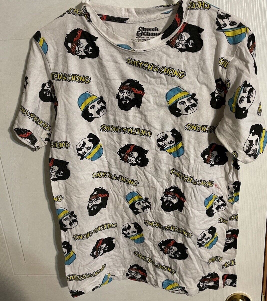 Cheech & Chong All Over Print T Shirt Medium 