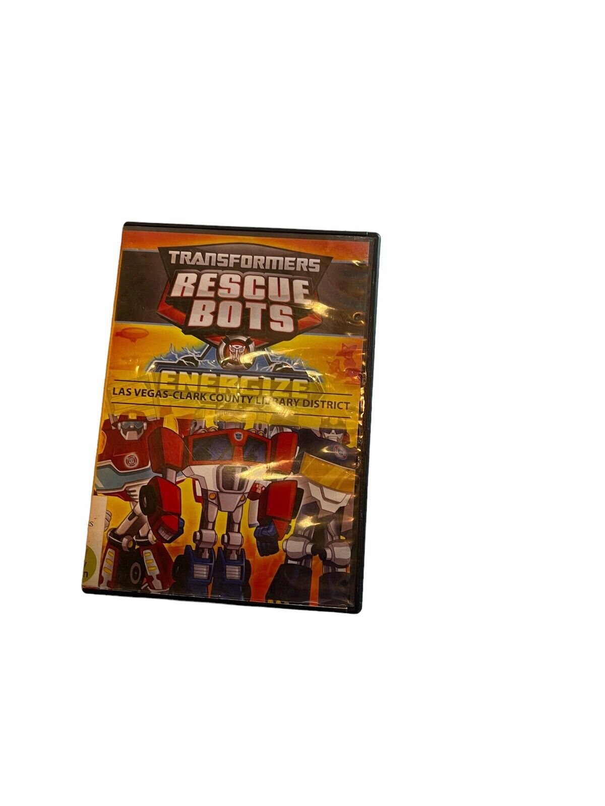 Transformers Rescue Bots DVD Former Library Copy