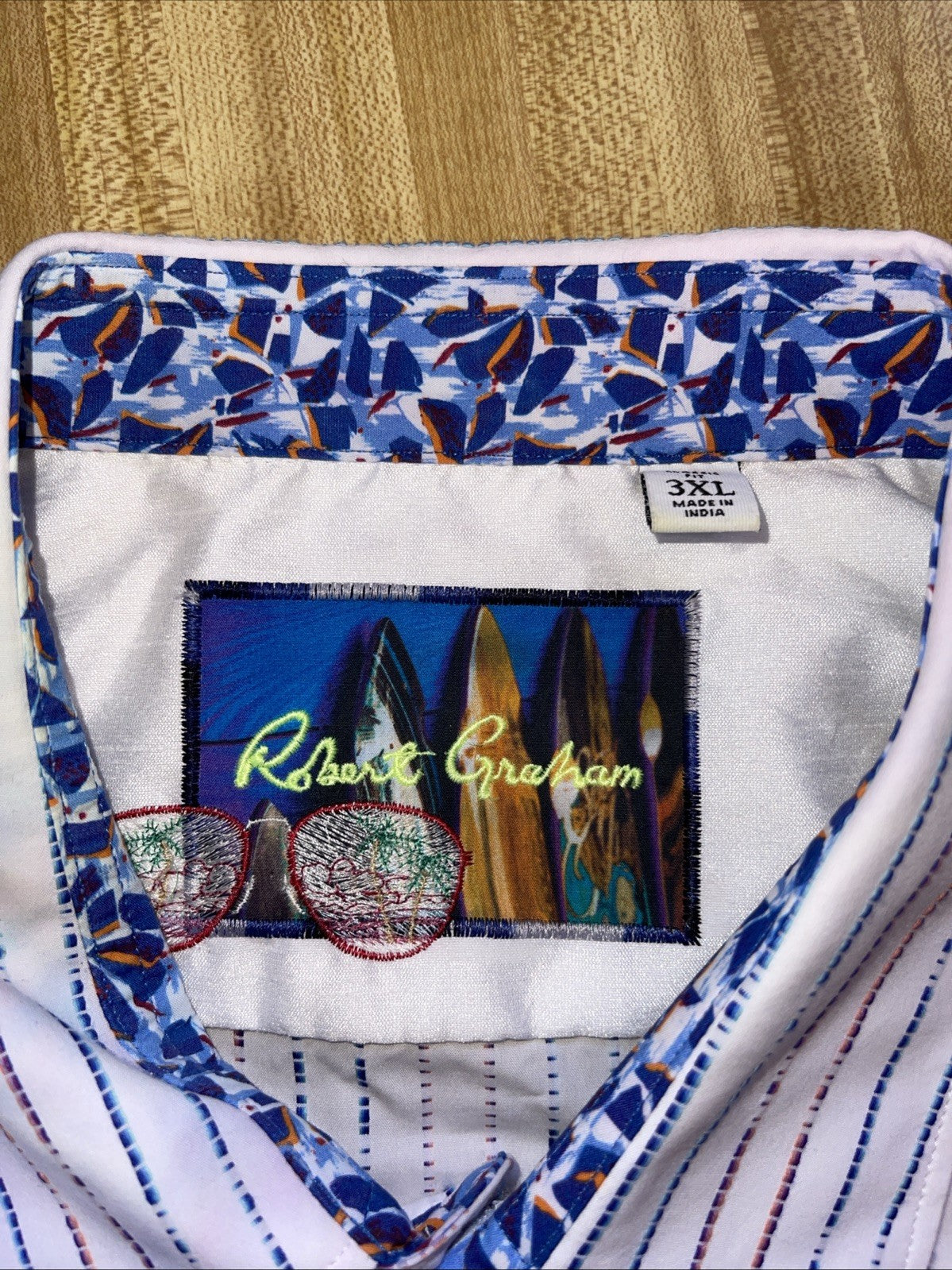 Robert Graham Long Sleeve Button Up 3XL 