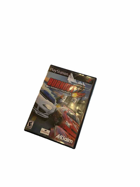 Burnout 2: Point of Impact (PlayStation 2, 2002) No Manual