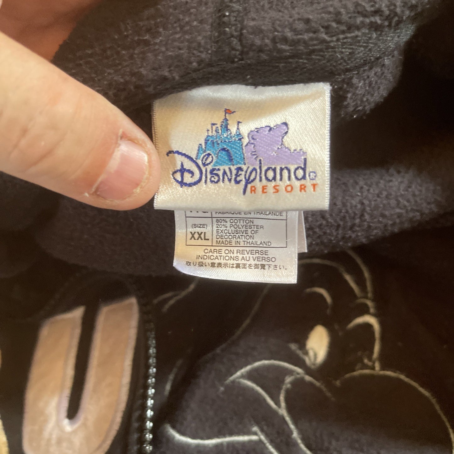 Grumpy Full Zip Hoodie XXL 