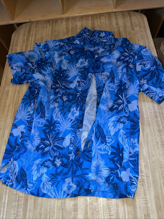 Tommy Bahama Silk Hawaiian Shirt UCLA XL