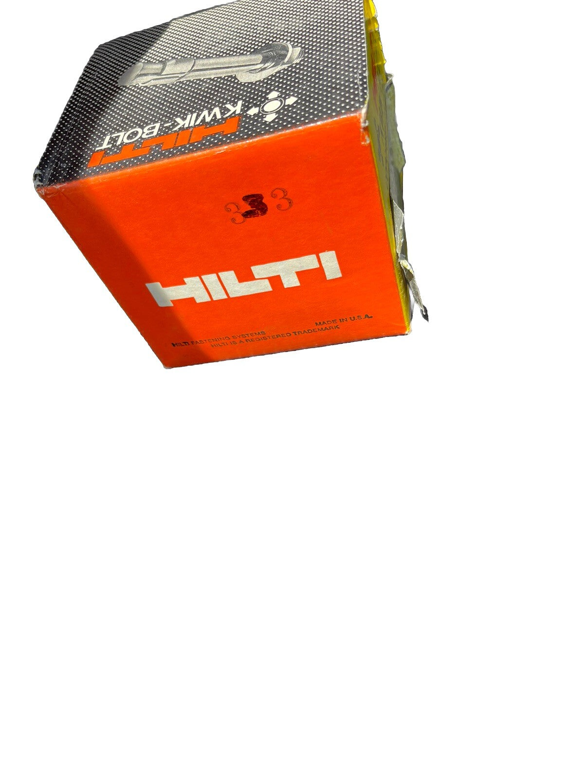 Hilti Kwik Bolt Concrete Anchors Box Of 100